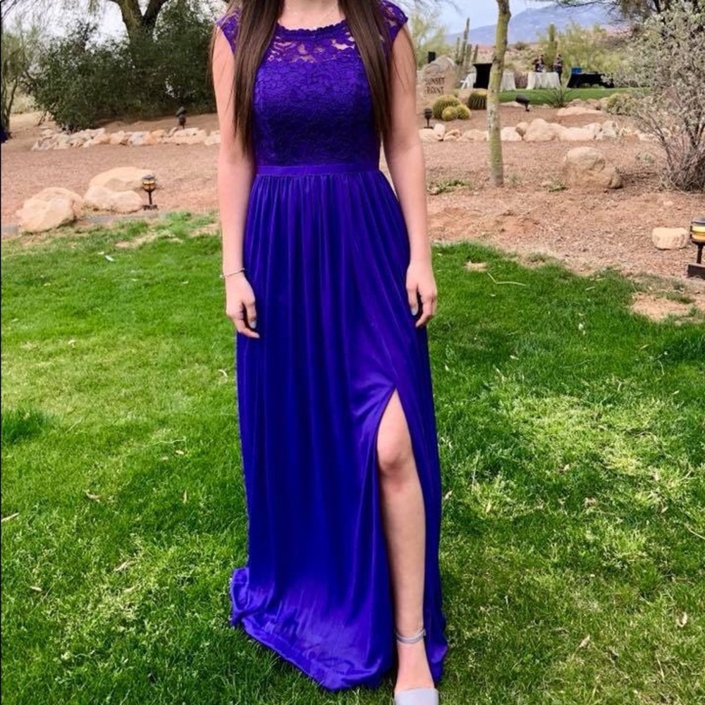 David’s Bridal Long Bridesmaid/Prom Dress
